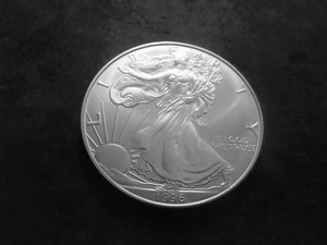1996 Silver Eagle Dollar 1 Oz. 99.9 Fine Silver MS From UNC Roll