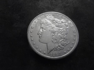 1898 S Morgan Silver Dollar