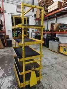 Rolling Storage Rack - 43(w) x 80.5(h) x 25(d)