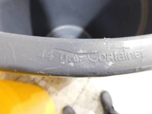 2 - Commercial 44 Gallon Garbage Bins