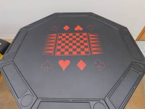 Poker Bumper Pool Table