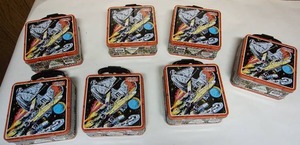 lot 150 image: Collectible Star Wars Character Lunch Box Set