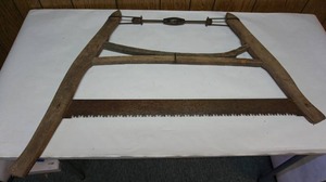lot 158 image: Antique BuckSaw