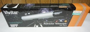 lot 186 image: Gift for HimVivitar VIV-TELMIC-30 60x-120x Refractor Telescope and Microscope Kit