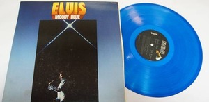 lot 241 image: Elvis vinyl record album...Blue Vinyl