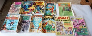 lot 259 image: MAD Magazines etc.