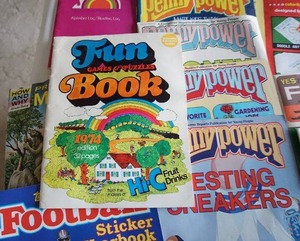lot 285 image: Vintage and Collectible Reading, Activity & Learning Books...