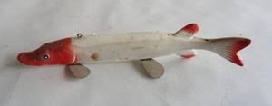 lot 289 image: Antique Spearing Decoy
