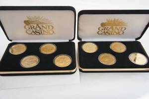 lot 338 image: Casino coin collection