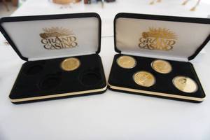 lot 337 image: Casino coin collection