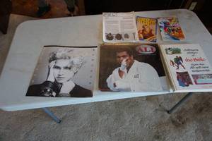 lot 364 image: Ephemera, Muhammad Ali poster, Flash Gordon book, Madonna poster Etc