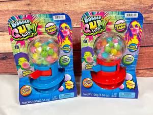Lot of Two Brand New Kids Gumball Machines with Gumballs