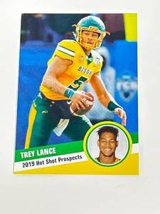 Trey Lance Pre NFL Football Card