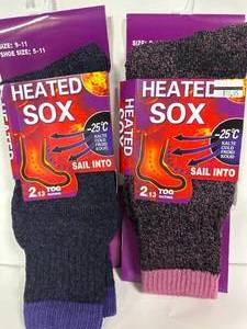 Two Pair of New Womens Winter Socks