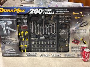 Brand New Duramax 200 Piece Mechanics Tool Set $279