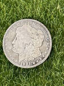 1901 Morgan Silver Dollar