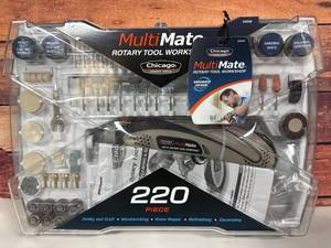 Brand New 220 Piece Rotary Tool Workshop