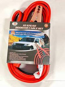Brand New Jumper Booster Cable Set 12 Feet Long