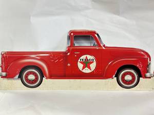 Texaco Metal Truck Sign 22 Inch Long