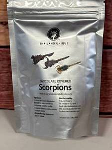 Real Chocolate Covered Scorpions
