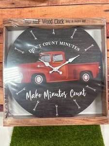 New �Don�t count the Minutes� Clock