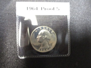 1964-P Washington Silver Proof Quarter