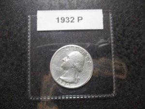 1932-P Washington Silver Quarter - 1st Year of Issue