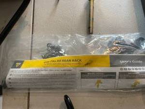 lot 84 image: Topeak Rear Bike Rack and Bike Accessories