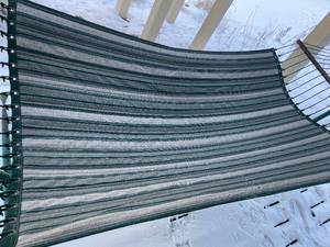 lot 109 image: Large Hammock with Metal Stand