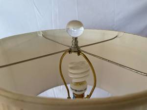 lot 138 image: Decorative Table Lamp