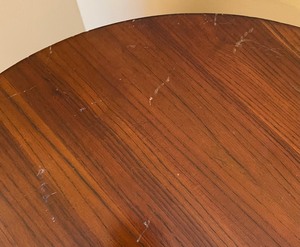 lot 151 image: Remarkable Round 5 Leg Accent Table