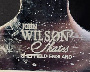 lot 208 image: Ice Skates with Riedell Upper and John Wilson Blades