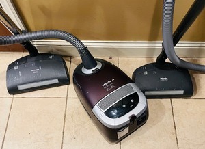 lot 228 image: Miele Vacuum with Attachments