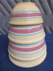4 NESTED SMALL WATT BOWLS