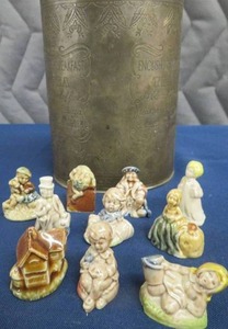 WADE WHIMSIES (10)  VINTAGE TEA