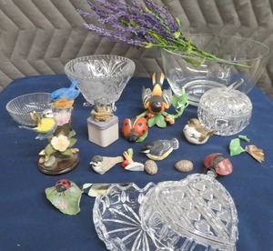 CRYSTAL AND BIRDS