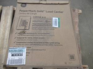GE 100 Amp 12-Space 22-Circuit Main Breaker Indoor Load Center Contractor Kit (OPEN BOX)
