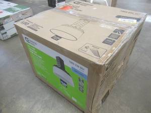 Commercial Electric 16 in. 750-Watt Equivalent Integrated LED Dimmable Black High Bay Light 5000K (OPEN BOX)