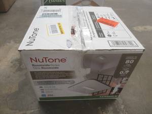 Broan-NuTone Easy to Install 80 CFM Bathroom Exhaust Fan with LED Clean Cover, ENERGY STAR (OPEN BOX)