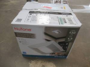 Broan-NuTone QT Series 130 CFM Ceiling Bathroom Exhaust Fan with LED Light and Night Light, ENERGY STAR (OPEN BOX)