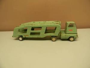 lot 2 image: Vintage Early 60s Tonka Car Carrier Complete Set Great Collectible. MOUND,MN.