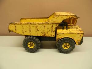 lot 14 image: Great Set of Two Vintage Mighty Tonkas - Vintage Mighty Tonka Dump Trunk and Vintage Mighty Tonka Front Loader. - SEE PICTURES