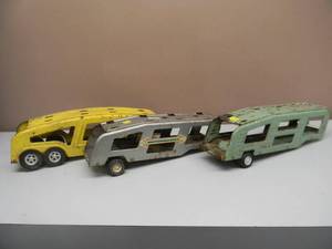 lot 39 image: Vintage - set of 3 - Tonka Car HaulerCarriers - Great Collectible - See Pictures