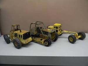 lot 51 image: Vintage - set of 3 - Tonka Construction Vehicles - Great Collectible - See Pictures