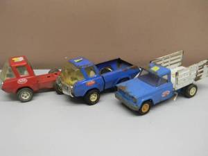 lot 59 image: Vintage - Set of 3 - Tonka Pick-up Trucks - See Pictures