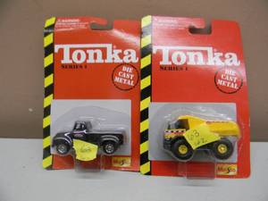 lot 63 image: Tonka Series 1 Vehicles - set of 2 - New in package - See Pictures