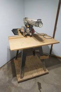 lot 37 image: searscraftsman radial arm saw