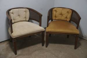 lot 45 image: 2 arm chairs