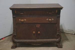 lot 47 image: primitive mid 19 century dresser
