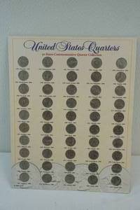 lot 57 image: untied states quarter holder